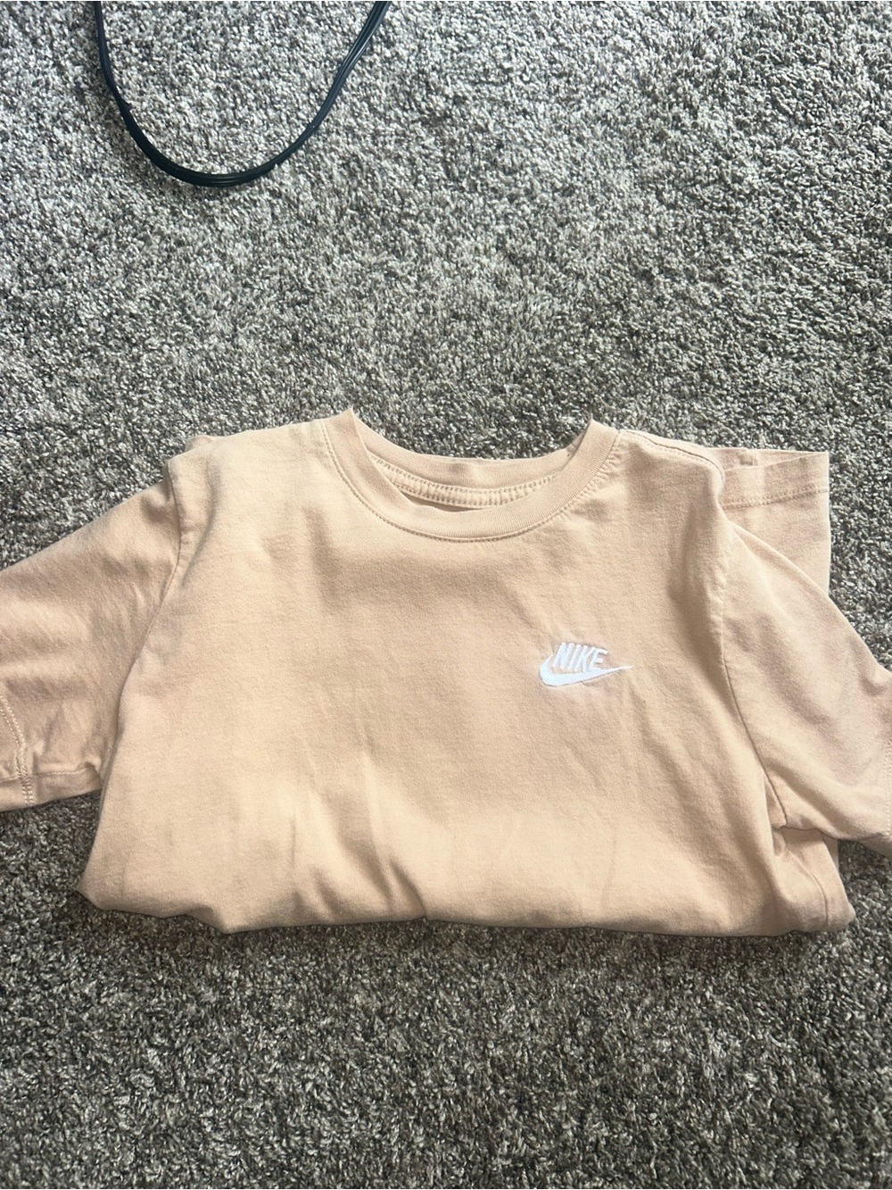 Nike Kids' tan Crewneck T-Shirt